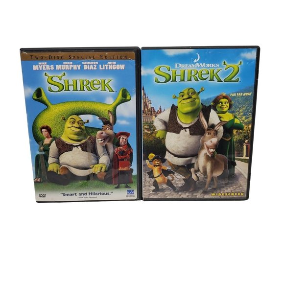 Shrek 2 disc special edition + Shrek 2 DVD by Dreamworks - Picture 1 of 5